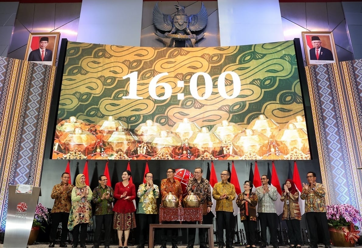 Closing Ceremony of the Indonesia Stock Exchange Trading for the Year